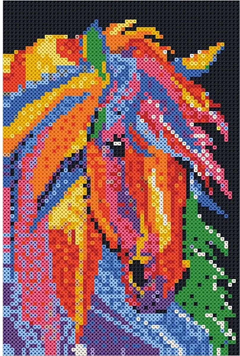 SES Creative Beedz Art Paard Fantasie Strijkralen - 7000 Stuks