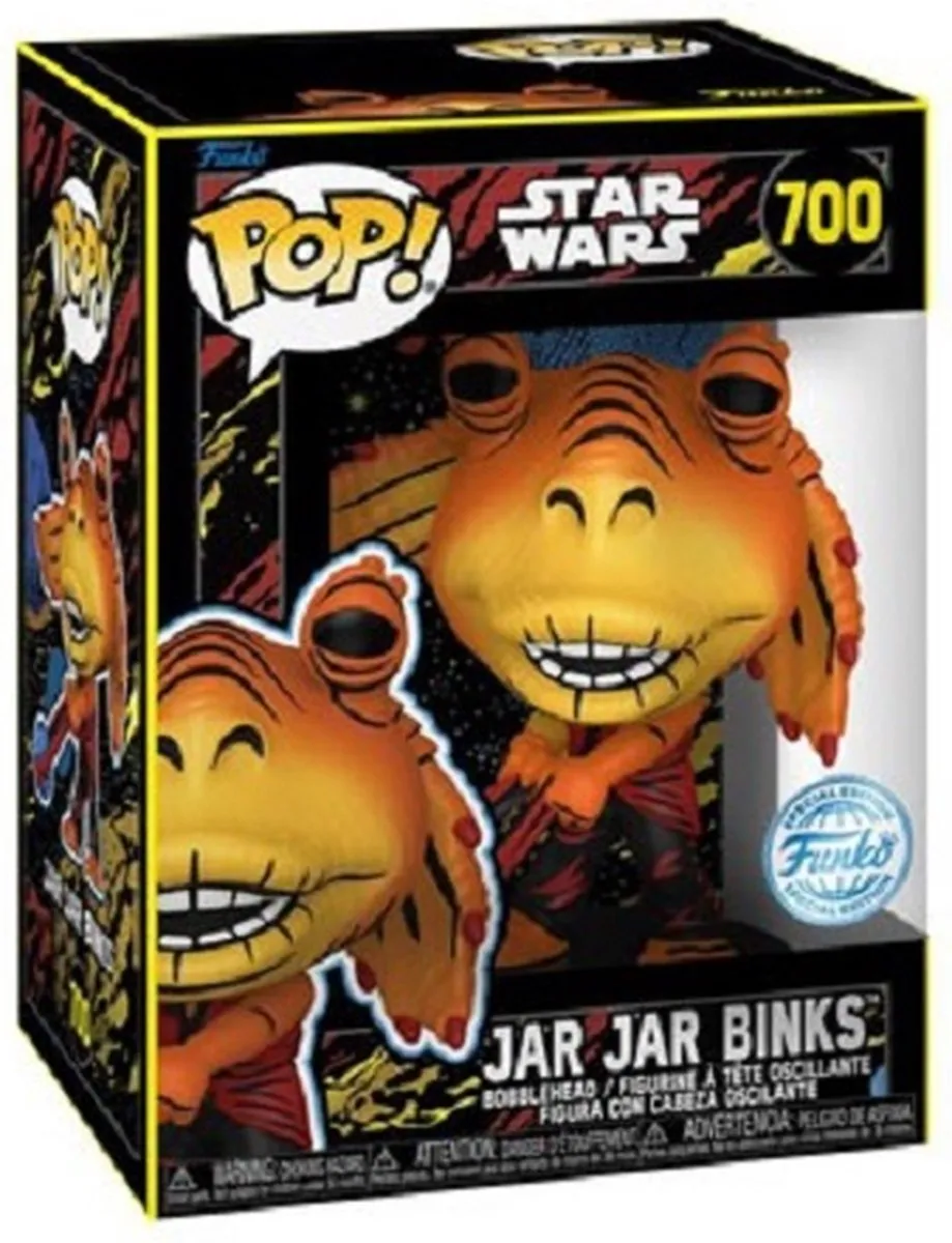 Funko Pop! Star Wars Jar Jar Binks #700 Retro Series
