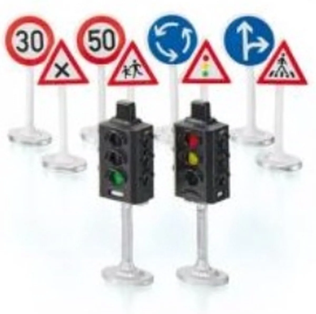 SIKU 5597 Verkeerslichten met borden - Meerkleurig