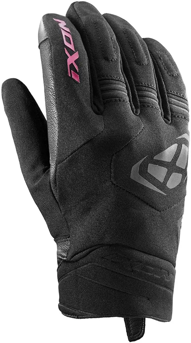IXON MS Mig 2 WP L Handschoenen - Zwart/Fuchsia