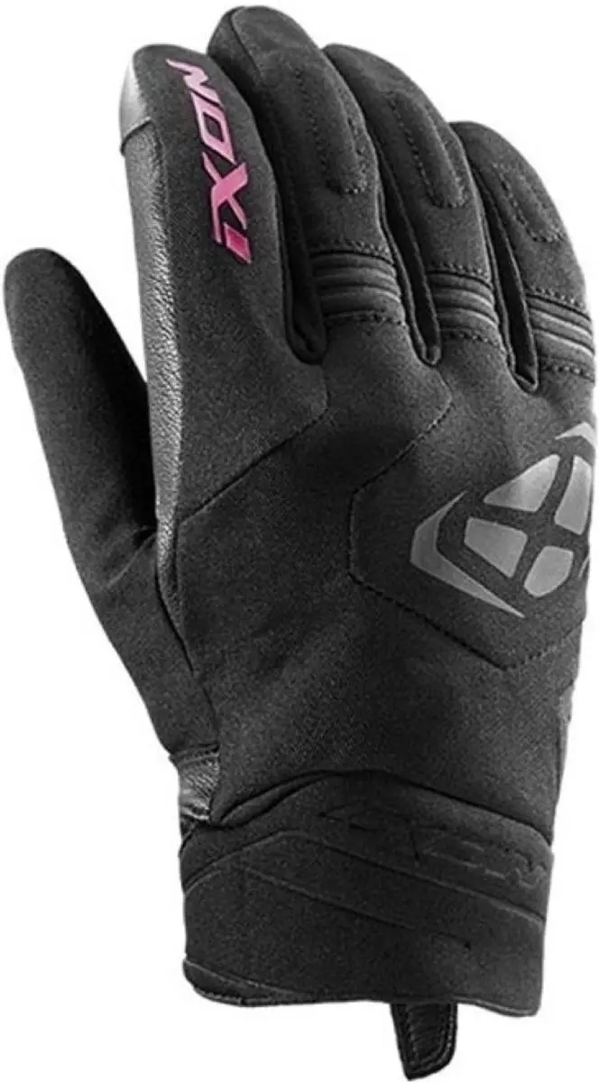 IXON MS Mig 2 WP L Handschoenen - Zwart/Fuchsia