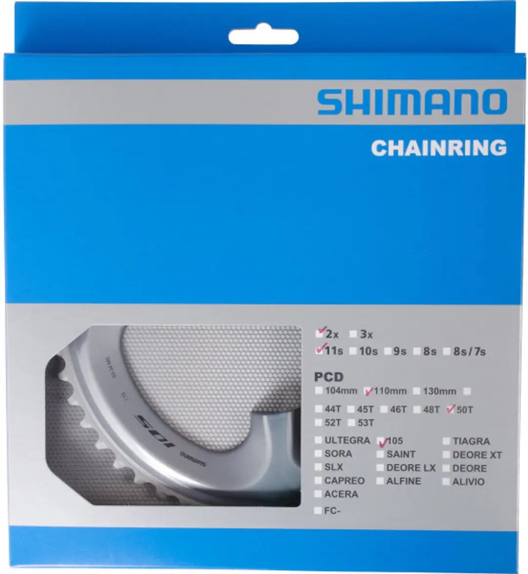 Shimano 105 FC-R7000 Kettingblad 50T - Zilver