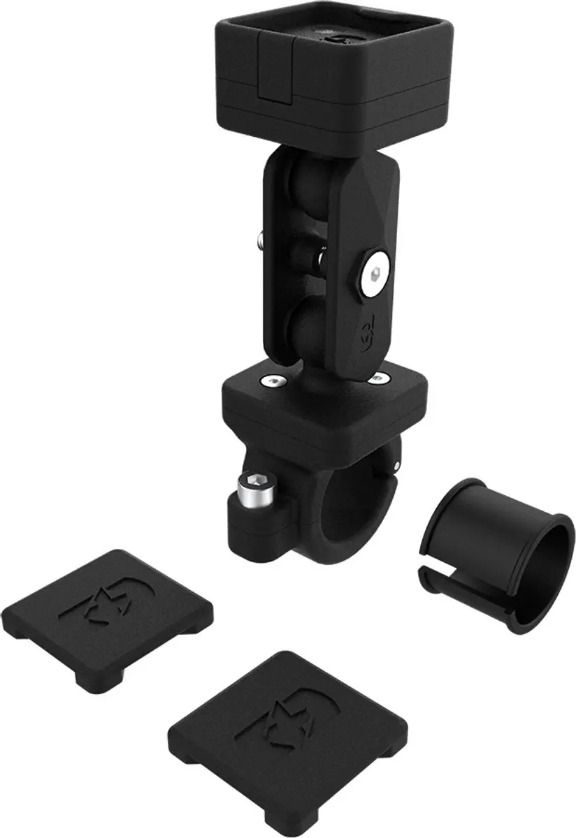 Oxford CliqR Telefoonhouder Fiets/Fatbike/Scooter/Motor OX864 - 360° Kantelbaar - Zwart