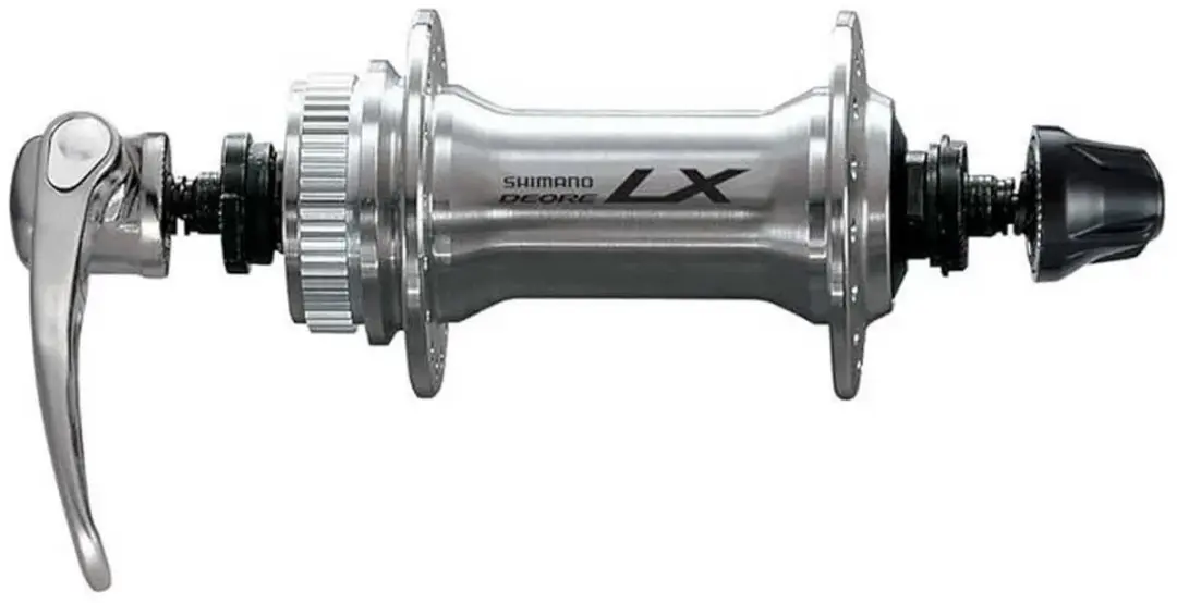 Shimano Deore Lx T675 Cl Voornaaf Zilver 36H / 133 mm