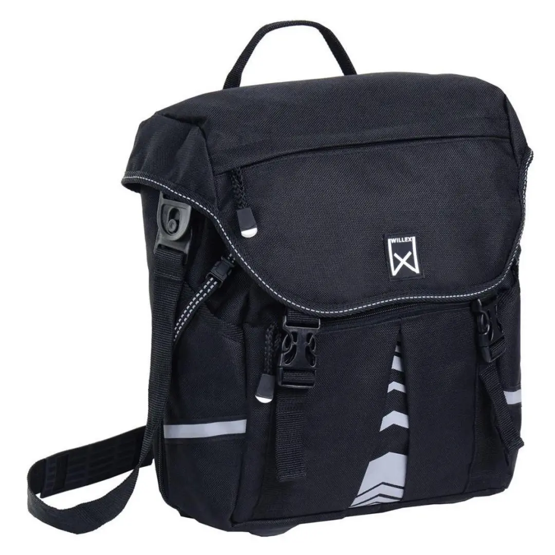 Willex Pakaftas S 1200 Enkele Fietstas 10L - Zwart
