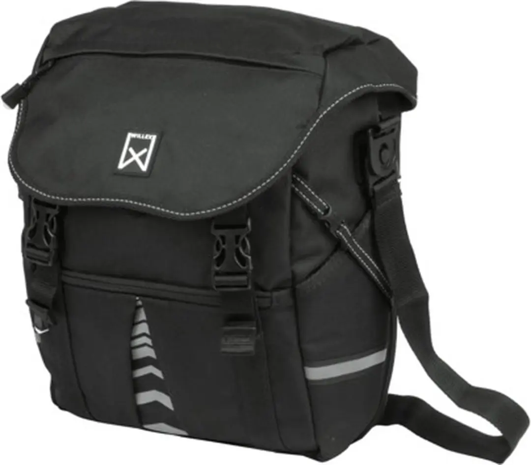 Willex Pakaftas S 1200 Enkele Fietstas 10L - Zwart