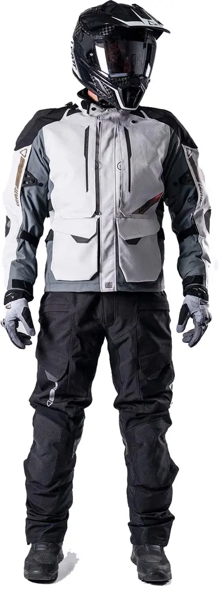 Leatt ADV DriTour 5.5 Motortextielbroek - Zwart/Grijs