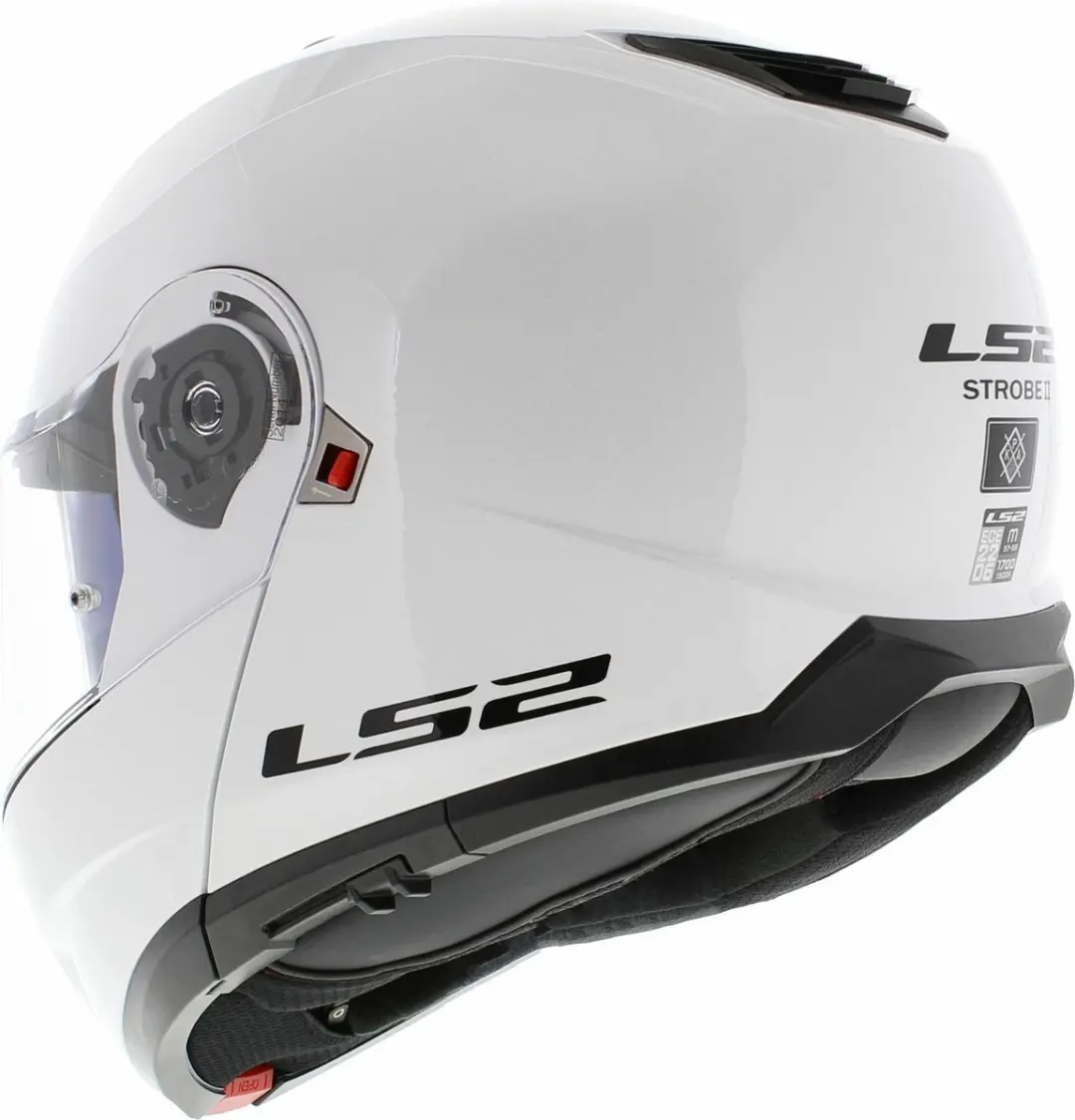 LS2 FF908 Strobe II Systeemhelm - XXL - Wit