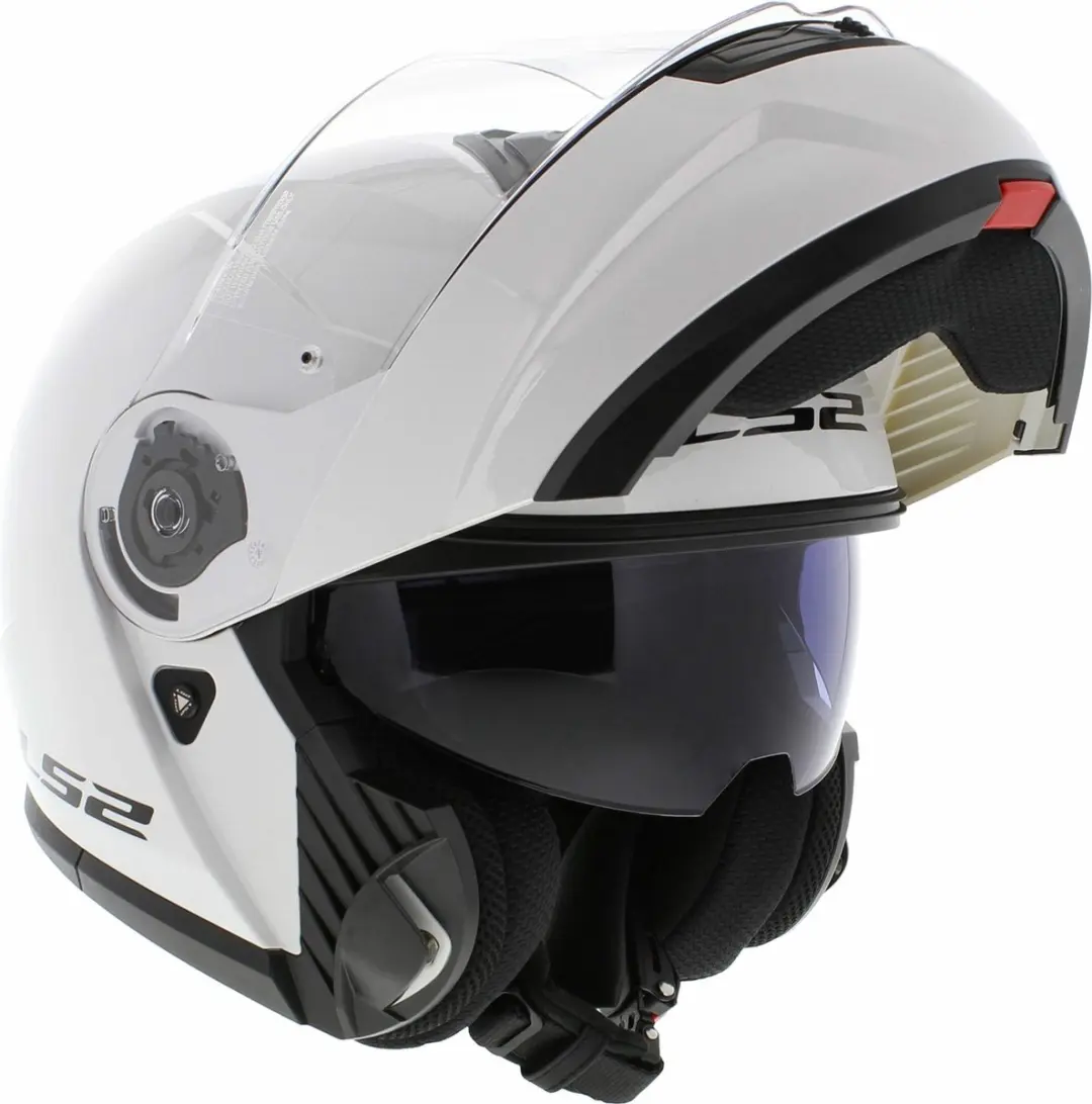LS2 FF908 Strobe II Systeemhelm - XXL - Wit