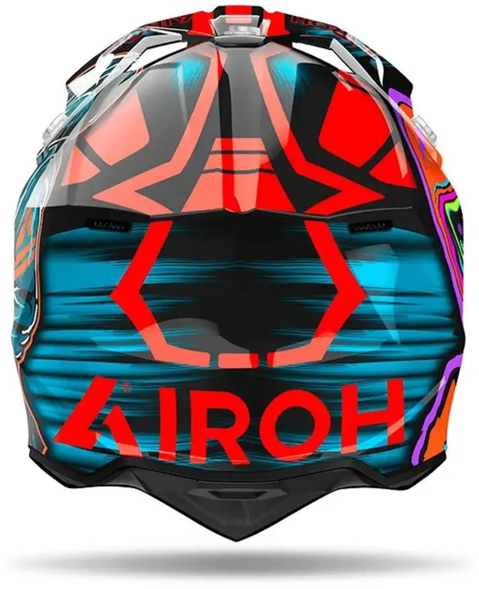 Airoh Wraaap Cyber Helm - XL - Multicolor