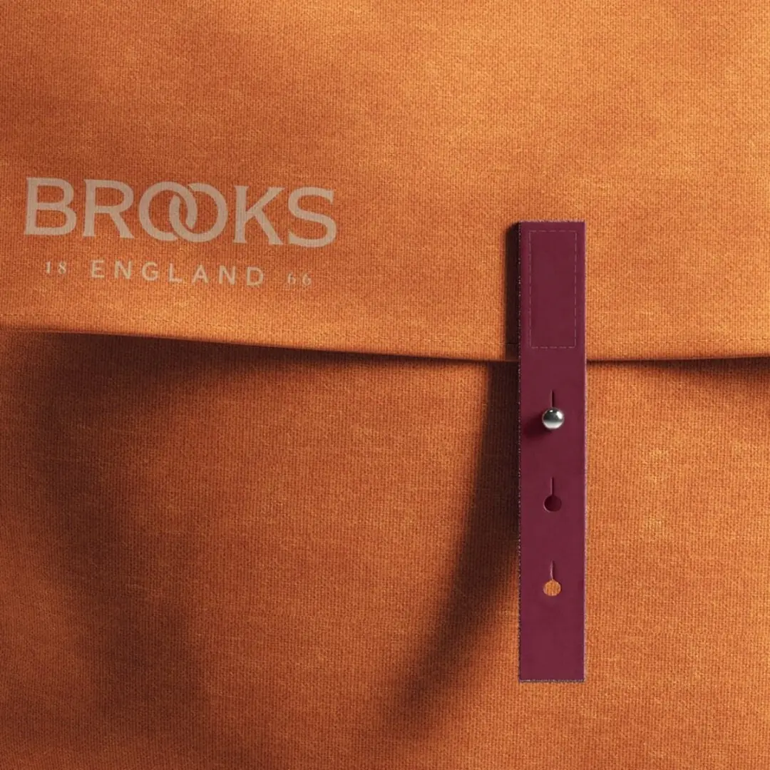 Brooks Bricklane Panniers - 15L - Gooseback/Maroon - afbeelding 5 van 6