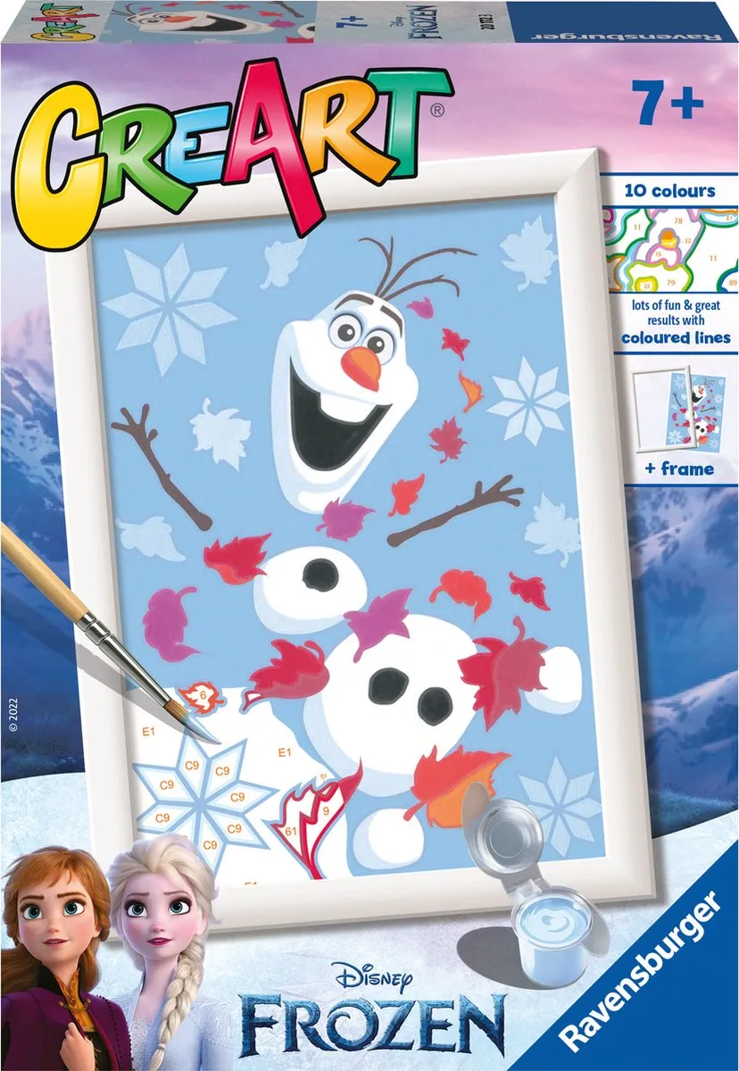 Ravensburger CreArt Disney Frozen Olaf Schilderen op nummer