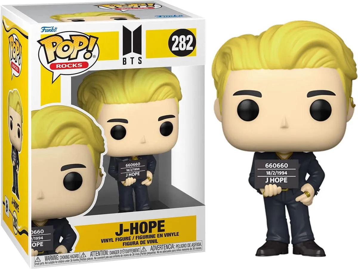 Funko Pop BTS J-Hope Butter #282 - 9,5 cm - Multicolor - afbeelding 5 van 5