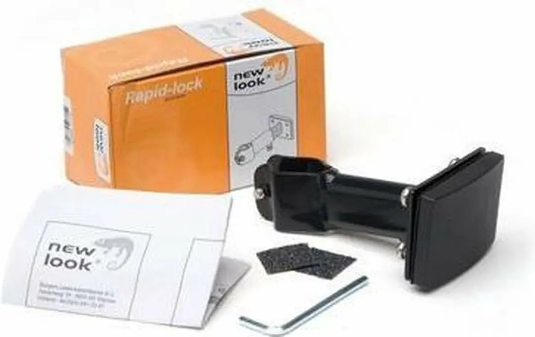 New Looxs Rapidlock Vaste Fietsmand - Zwart - afbeelding 5 van 6