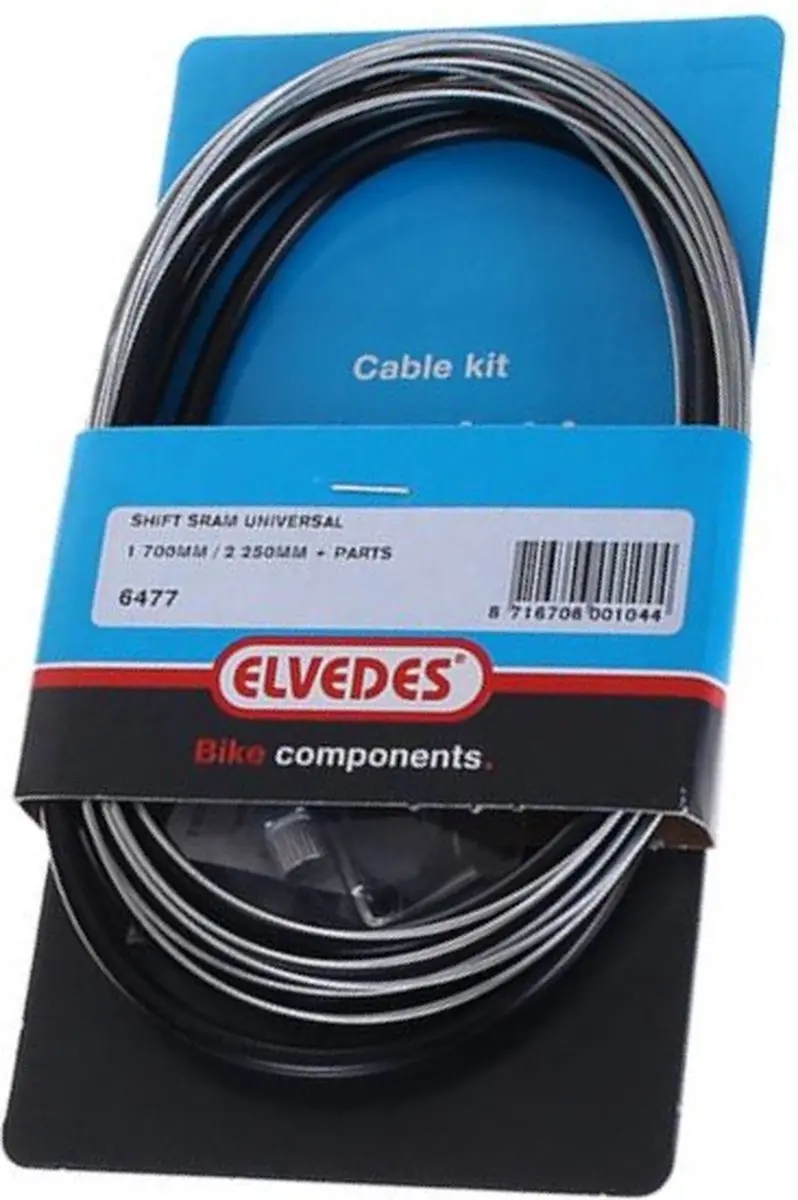 Elvedes Versnellingskabel F&S SRAM 6477 - Zwart