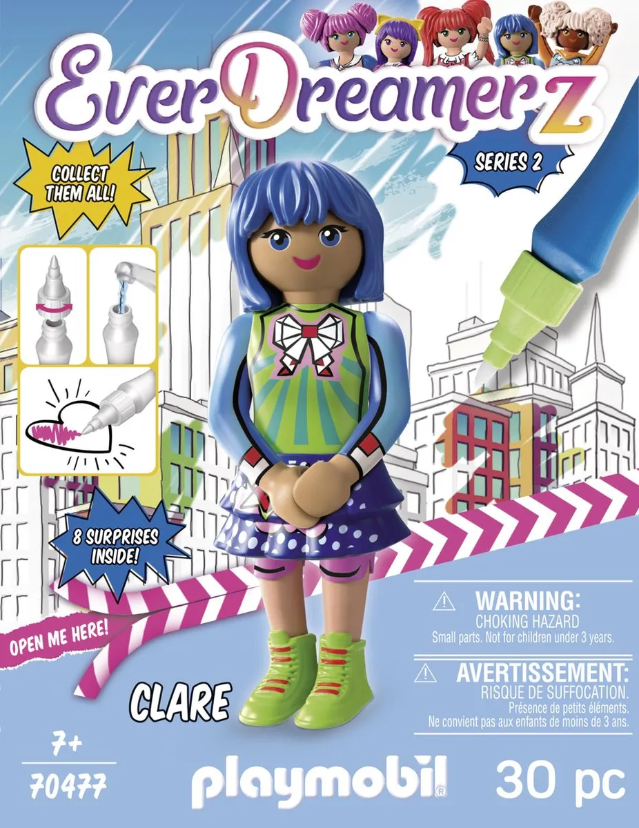 Playmobil Everdreamerz Clare Serie 2 70477 - Multicolor