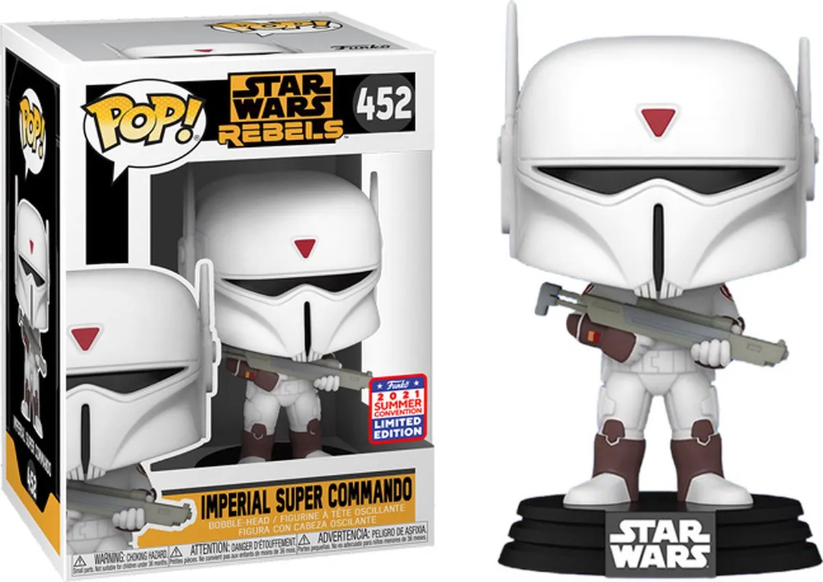 Funko Pop! Star Wars Rebels Imperial Super Commando #452