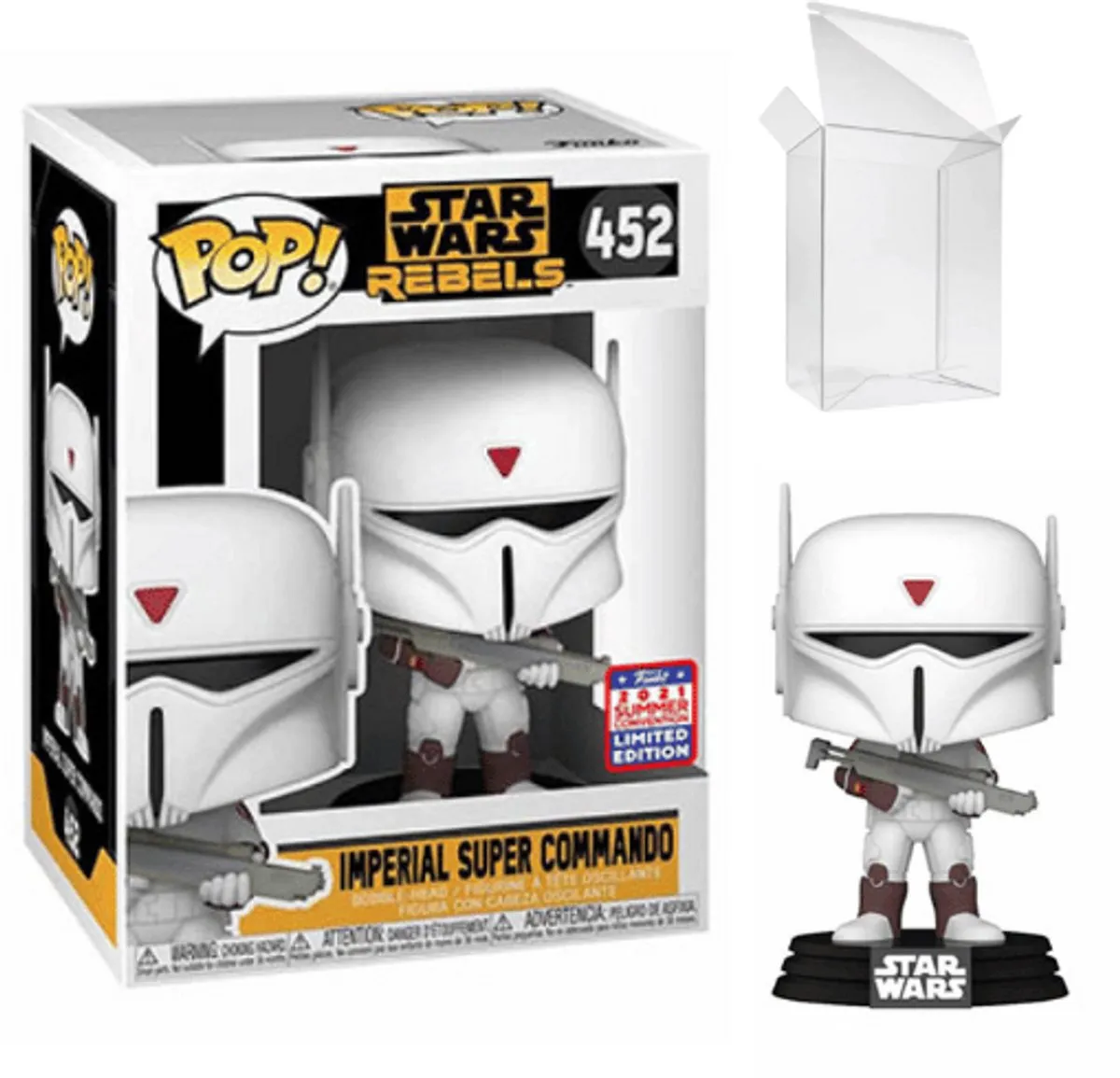 Funko Pop! Star Wars Rebels Imperial Super Commando #452 - Limited Edition - afbeelding 2 van 2