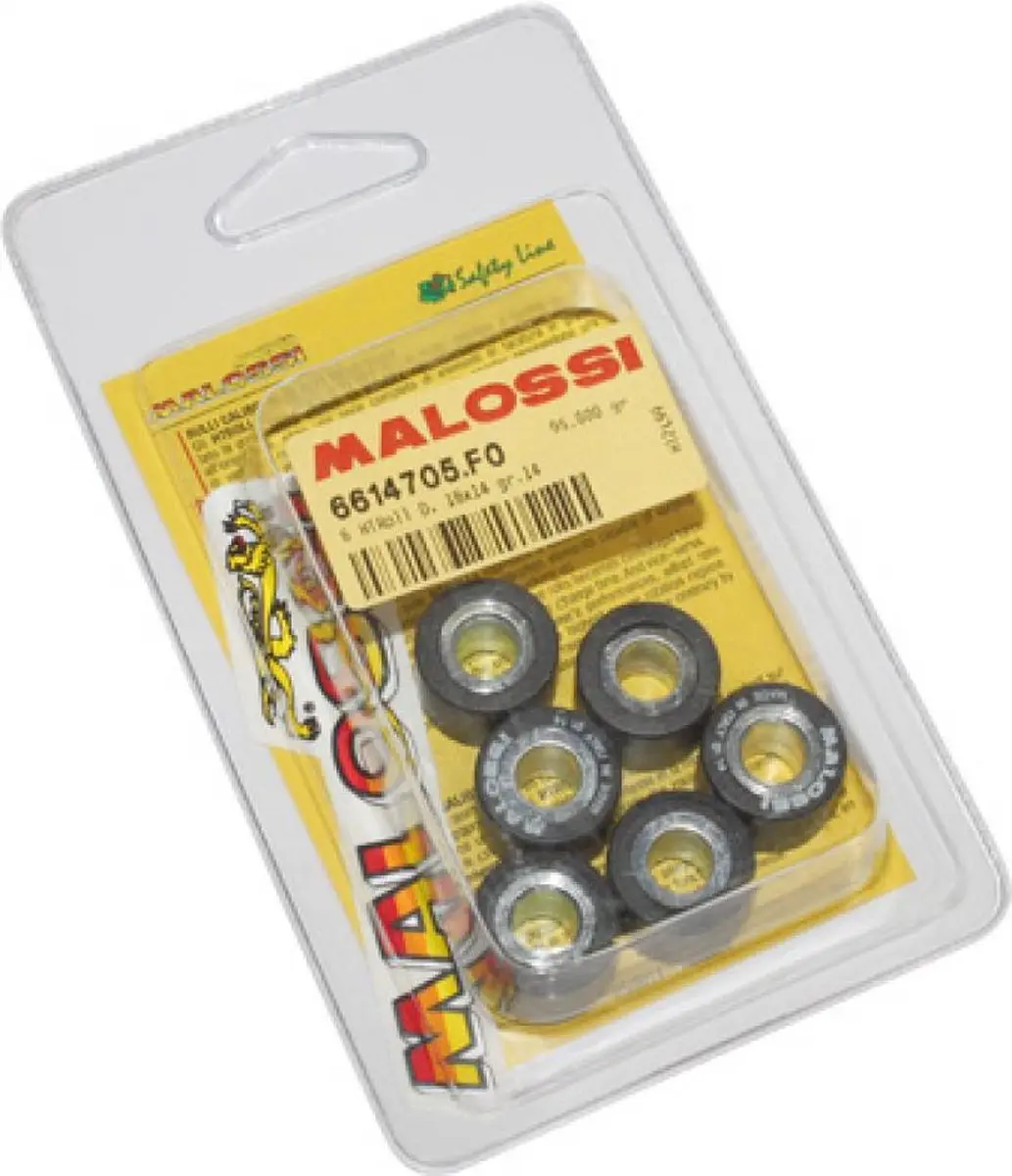 Malossi variatorrol voor Peugeot 125 Tweet scooter 2011 18x14 14Grs / 6614705.F0