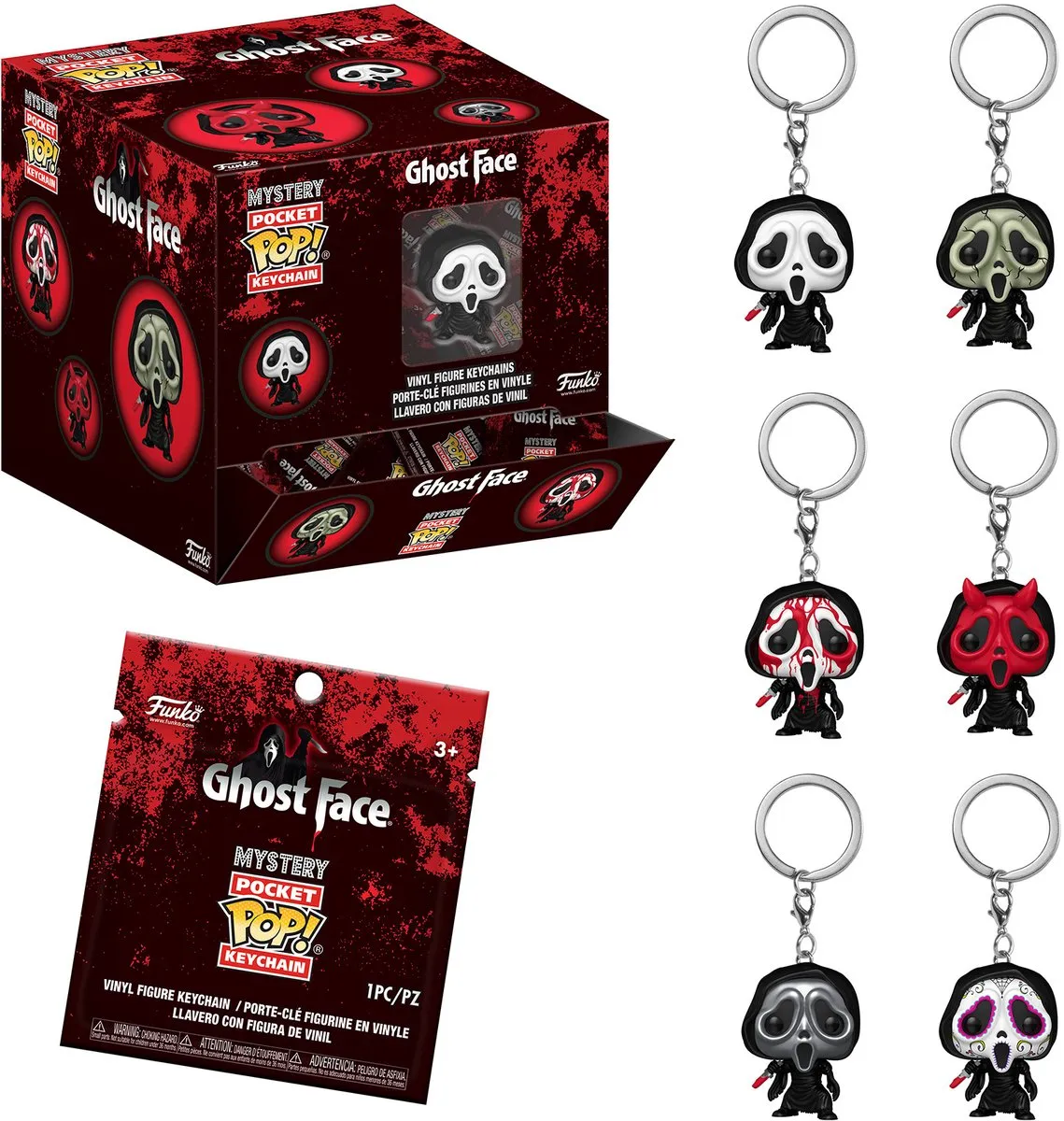 Funko POP! Keychain Ghost Face