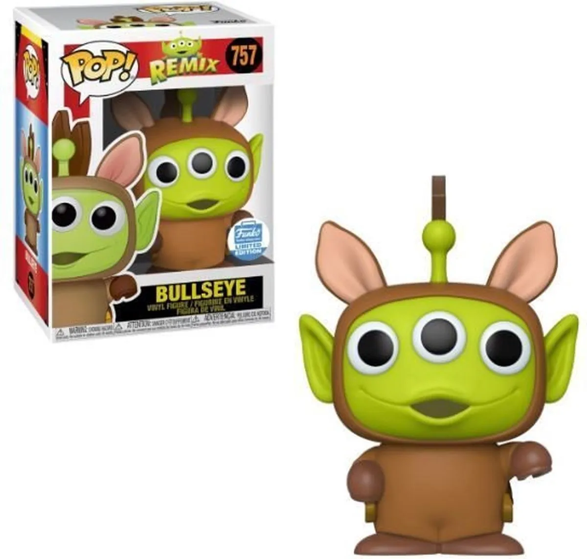 Funko Pop! Remix Pixar Bulseye 757 - Groene Limited Edition