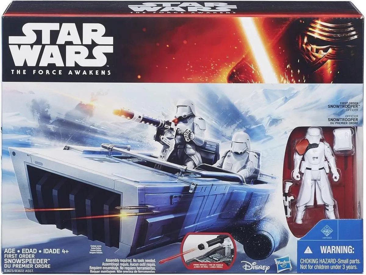 Hasbro Star Wars The Force Awakens First Order Snowspeeder
