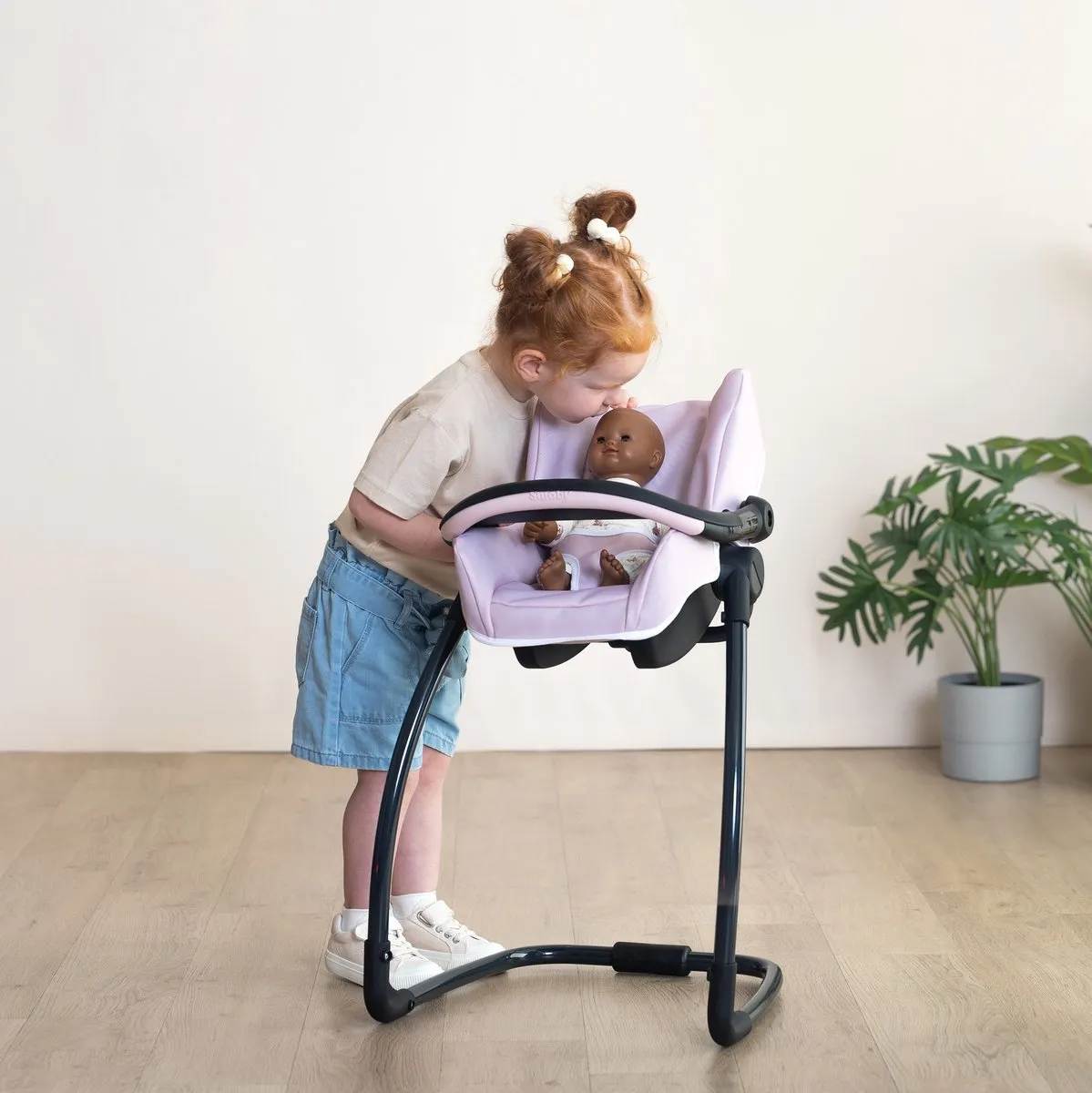Smoby Maxi-Cosi Poppenstoel 3-in-1 - Roze