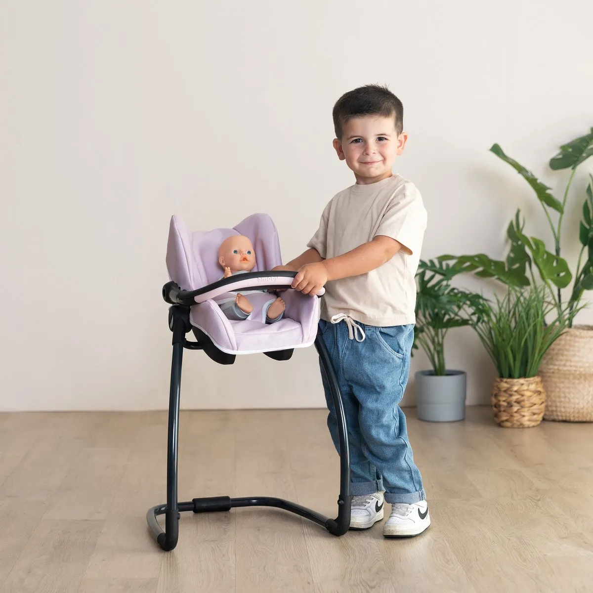 Smoby Maxi-Cosi Poppenstoel 3-in-1 - Roze