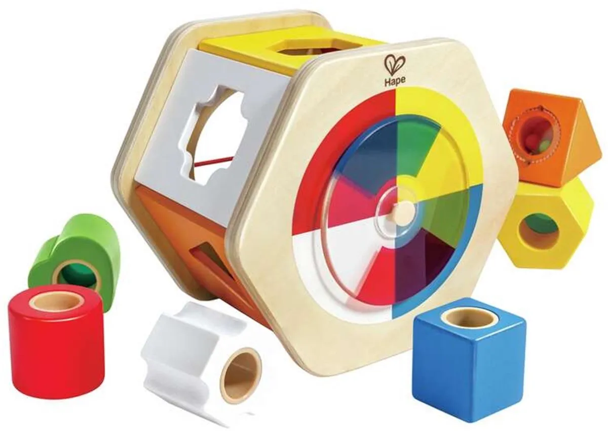 Hape Zichtbare Puzzel 12-delig