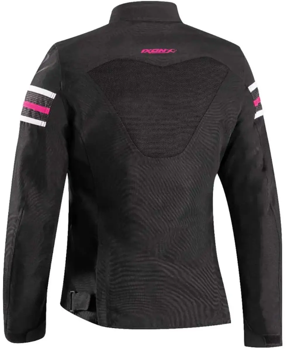 IXON Ilana Evo Dames Motorjas - Zwart/Fuchsia - M