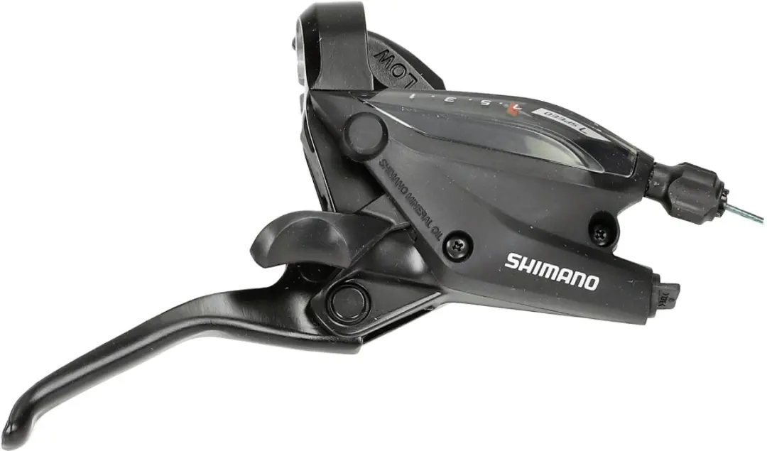 Shifter Shimano 7 speed rechts ST-EF505 zwart