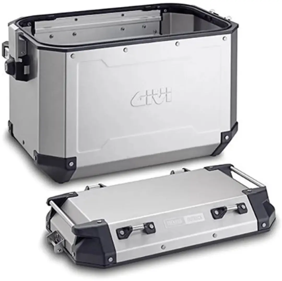 Givi Trekker Outback 48 Left Zijkoffer Zilver