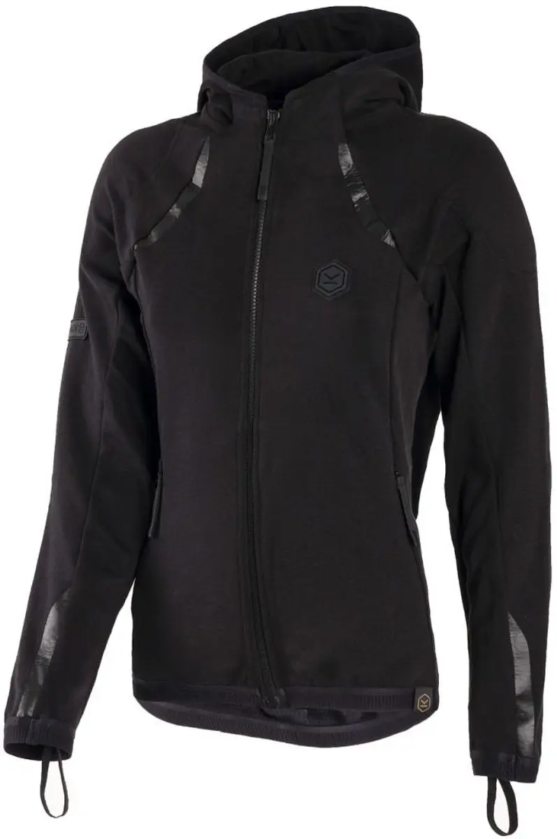 Knox Shield Dames Full Zip Hoody Zwart