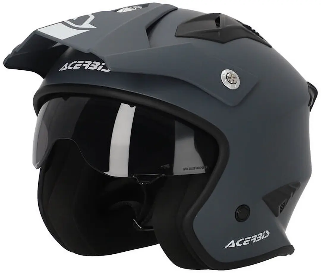 Acerbis Aria Solid Grijs Jethelm