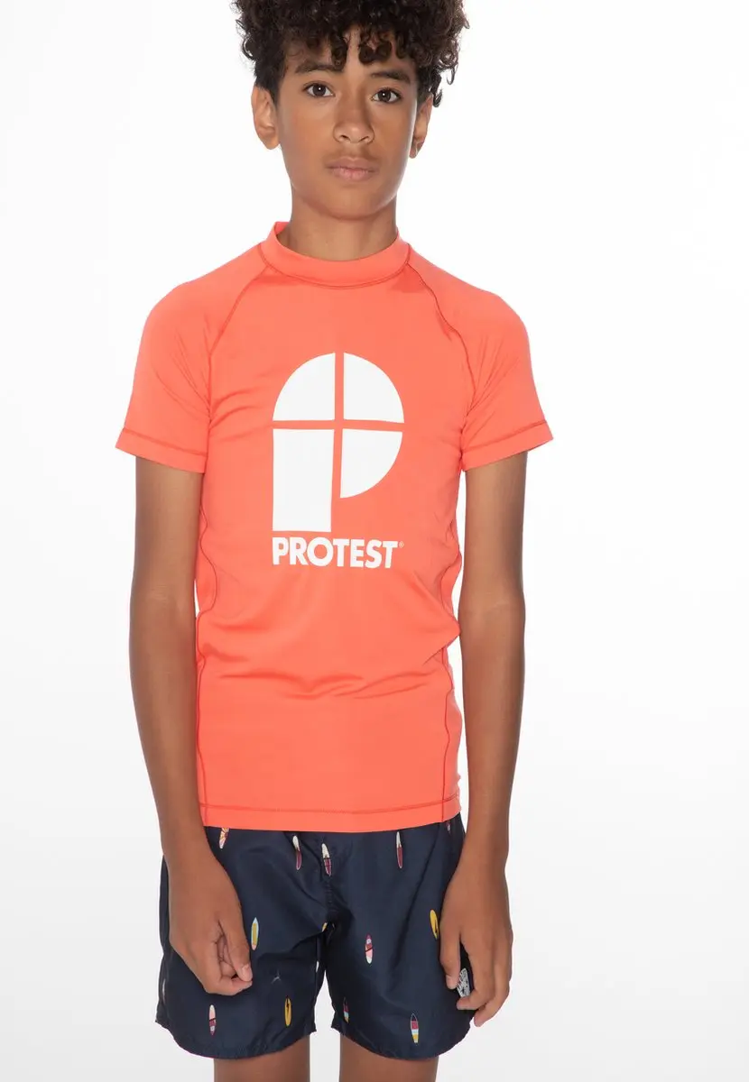 Protest PRTBERENT JR Surf T-shirt Jongens - 176 - New Coralpink - afbeelding 6 van 6
