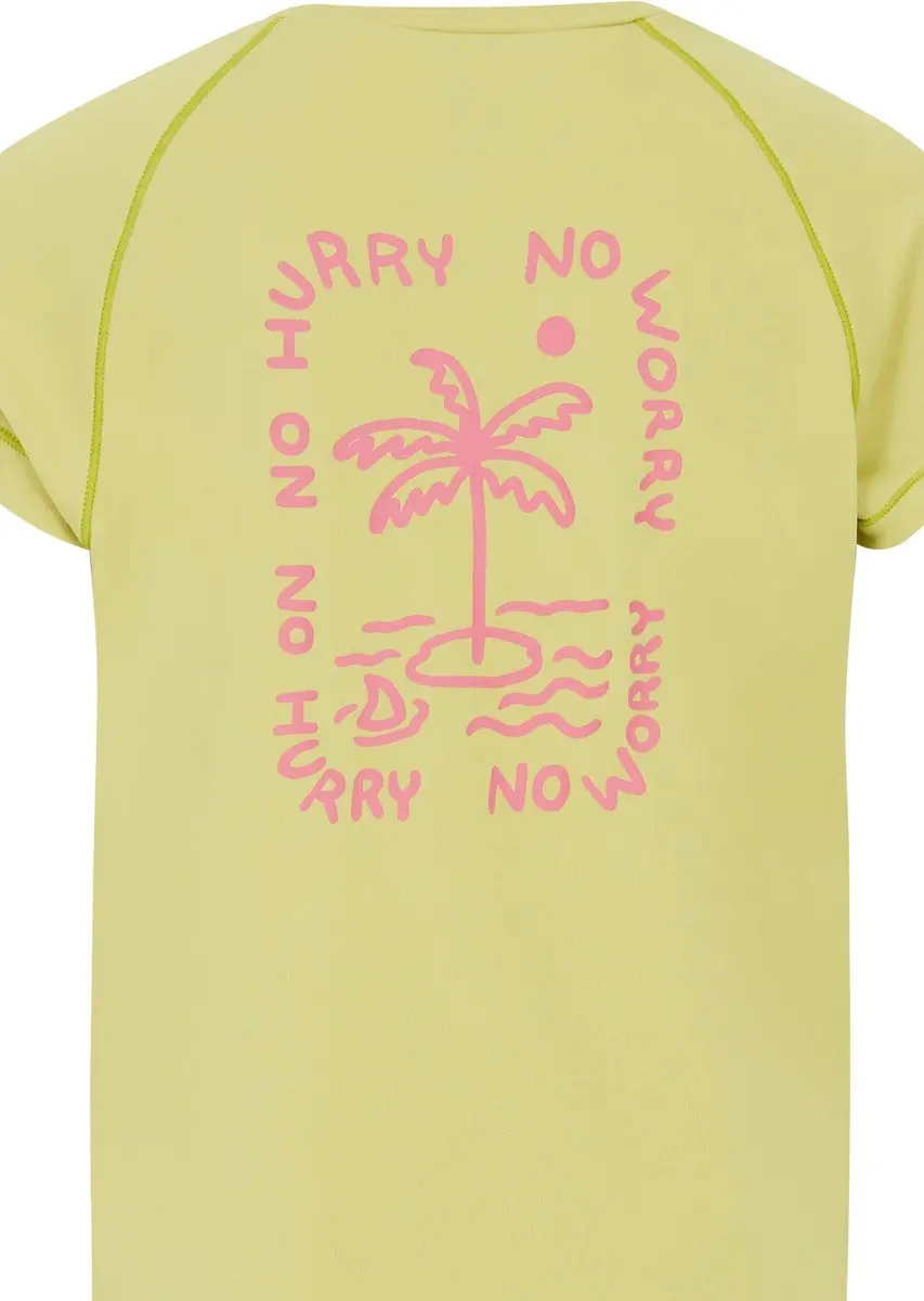 Protest Prtfunny Jr UV Shirt Meisjes - 176 - Sour Green