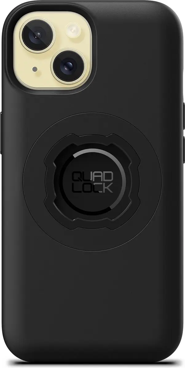Quad Lock MAG iPhone 15 Hoesje - Black - MPN 146902325