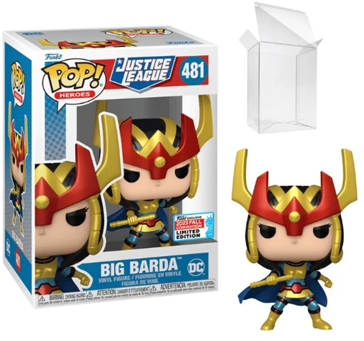 Funko POP! Big Barda 481 Justice League - NYCC 2023 Exclusief