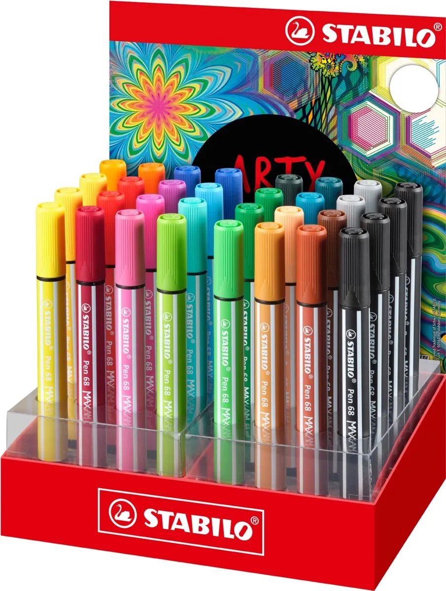 STABILO pen 68 MAX ARTY Viltstiften