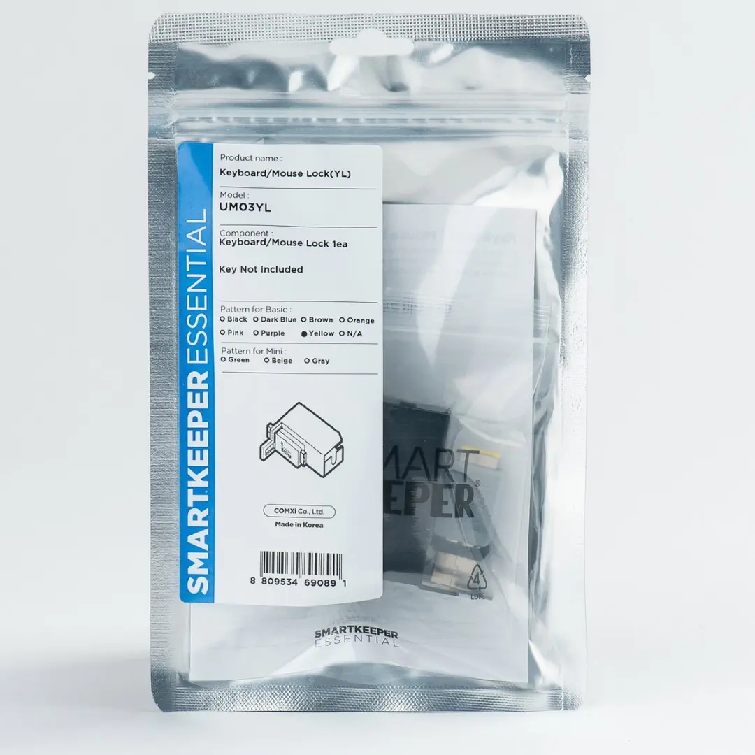 Smart Keeper Essential UM03YL Toetsenbord/Muislock - Geel