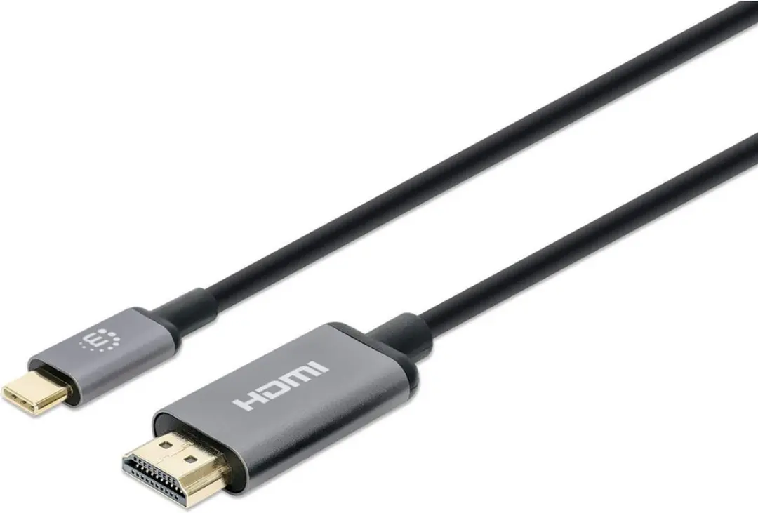 Manhattan 153607 USB-C naar HDMI 2.0 Kabel 2m