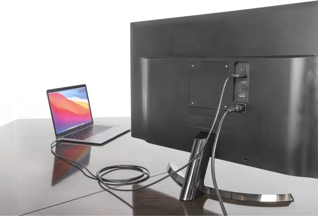 Manhattan 153607 USB-C naar HDMI 2.0 Kabel 2m - Zwart