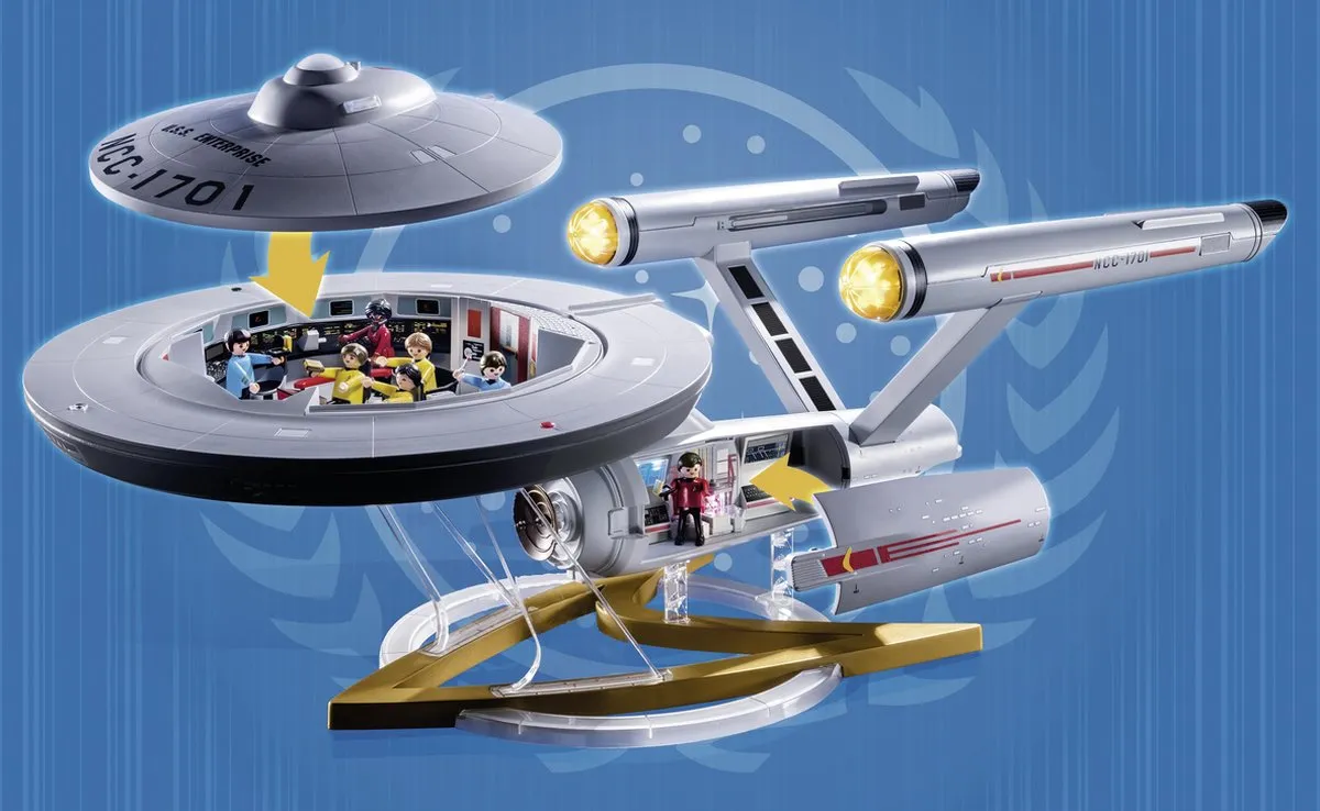 Playmobil Star Trek U.S.S. Enterprise 70548 - Multicolor - afbeelding 6 van 6