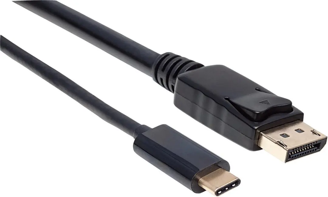 Manhattan USB-C naar DisplayPort Kabel 4K@60 - Zwart