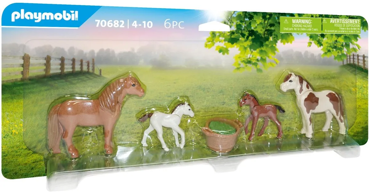 Playmobil Country Pony's met Veulens 70682