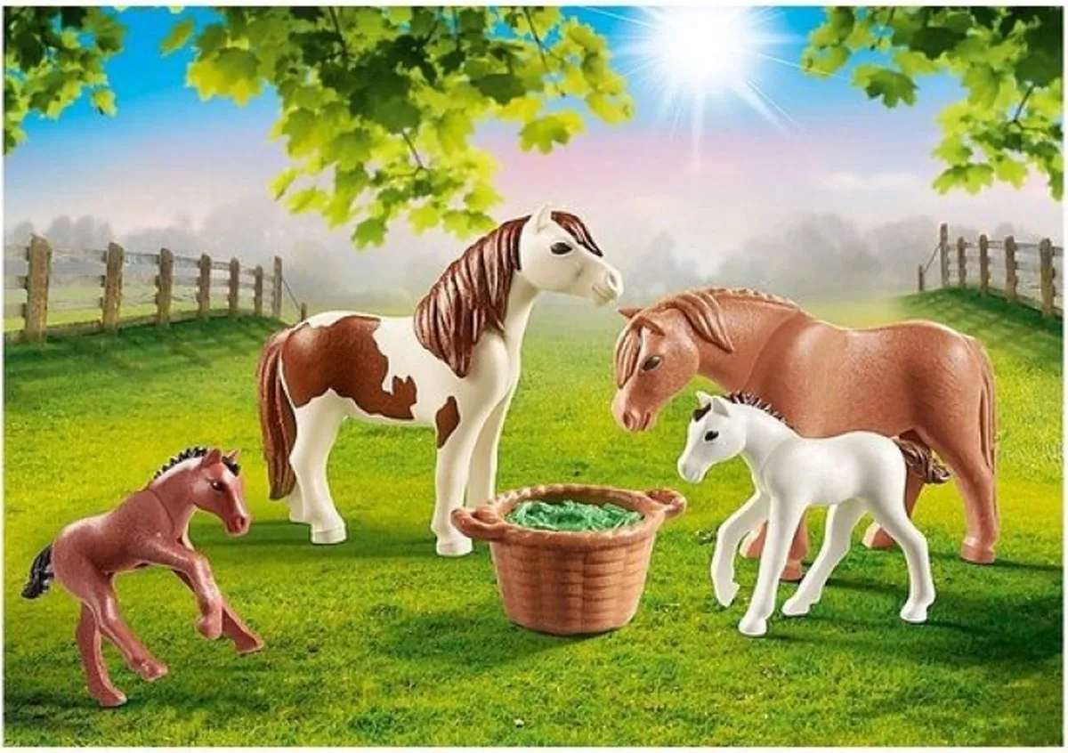 Playmobil Country Pony's met Veulens 70682 - Multicolor - afbeelding 5 van 5