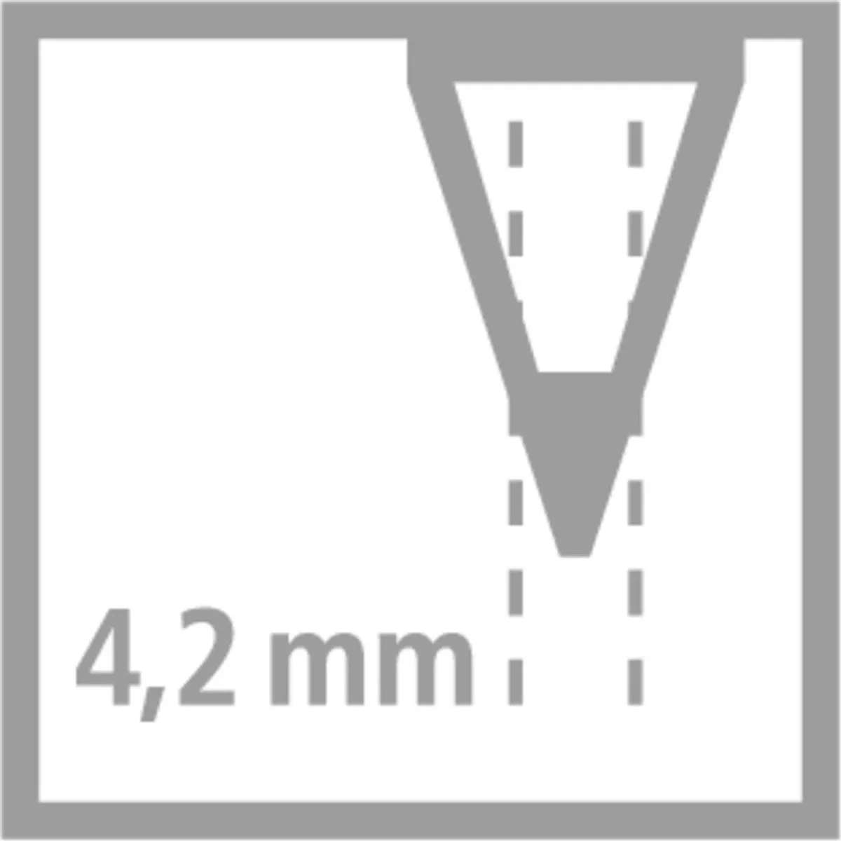 STABILO Trio Thick - Ergonomisch Kleurpotlood - Met Extra Dikke Kern 4,2 mm - Etui Met 18 Kleuren