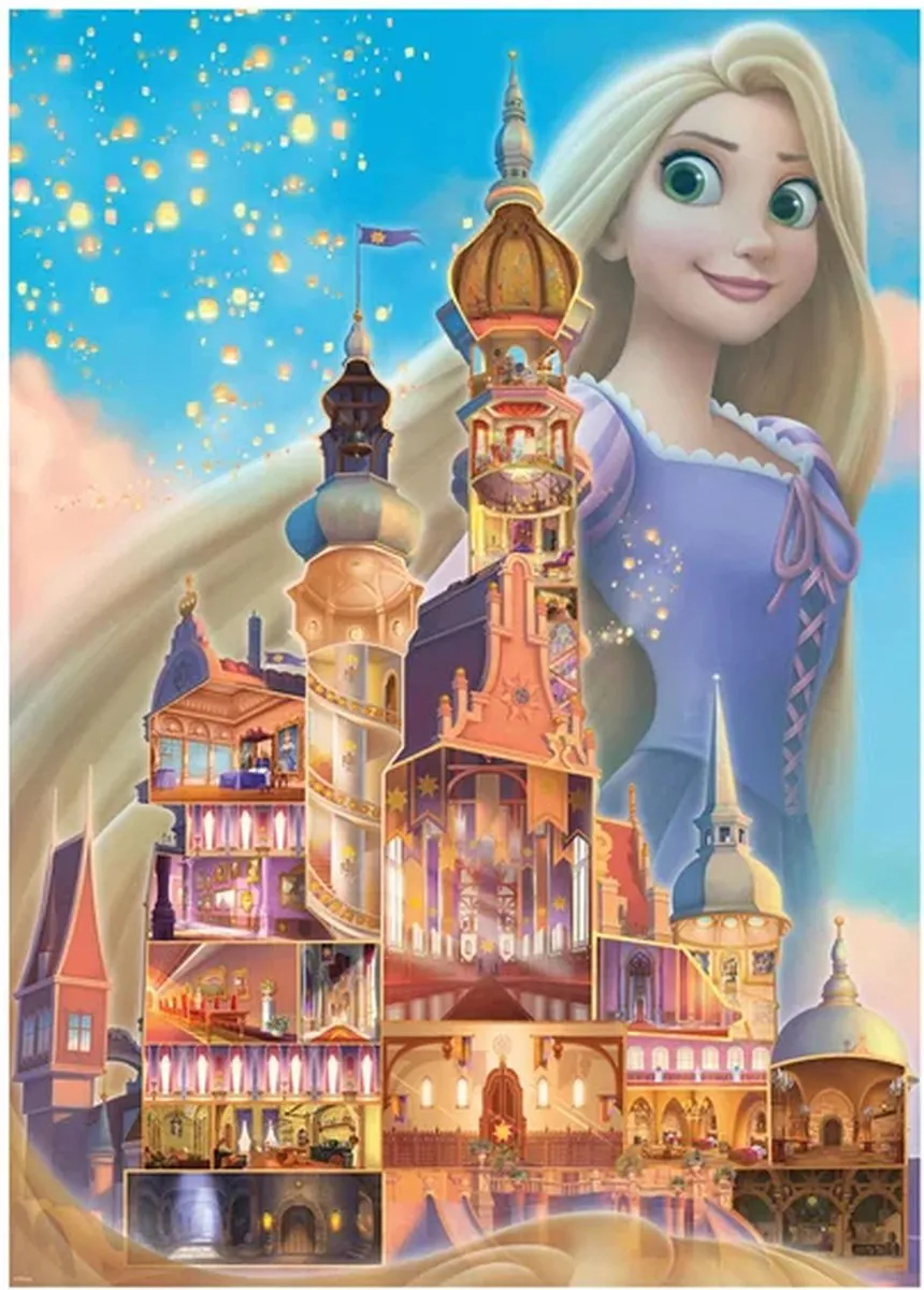 Ravensburger Disney Rapunzel Kasteel Puzzel 1000 Stuks