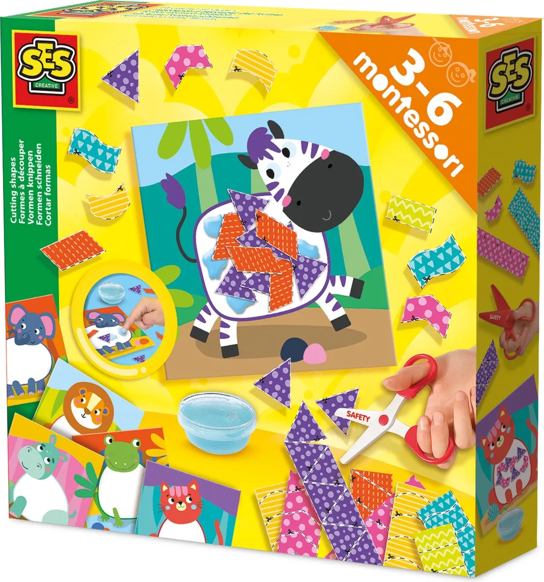 SES Creative Montessori Knip- en Knutselset