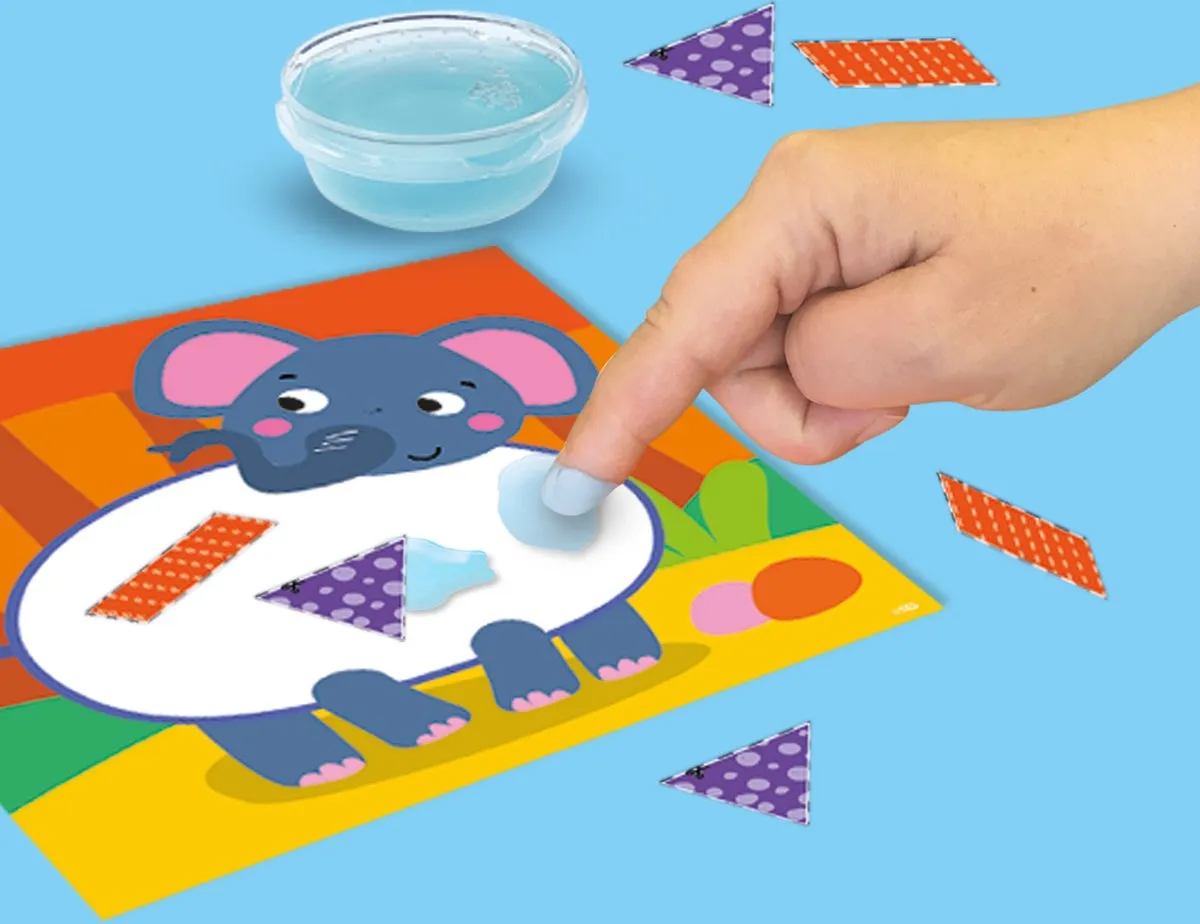 SES Creative Montessori Knip- en Knutselset - Multicolor